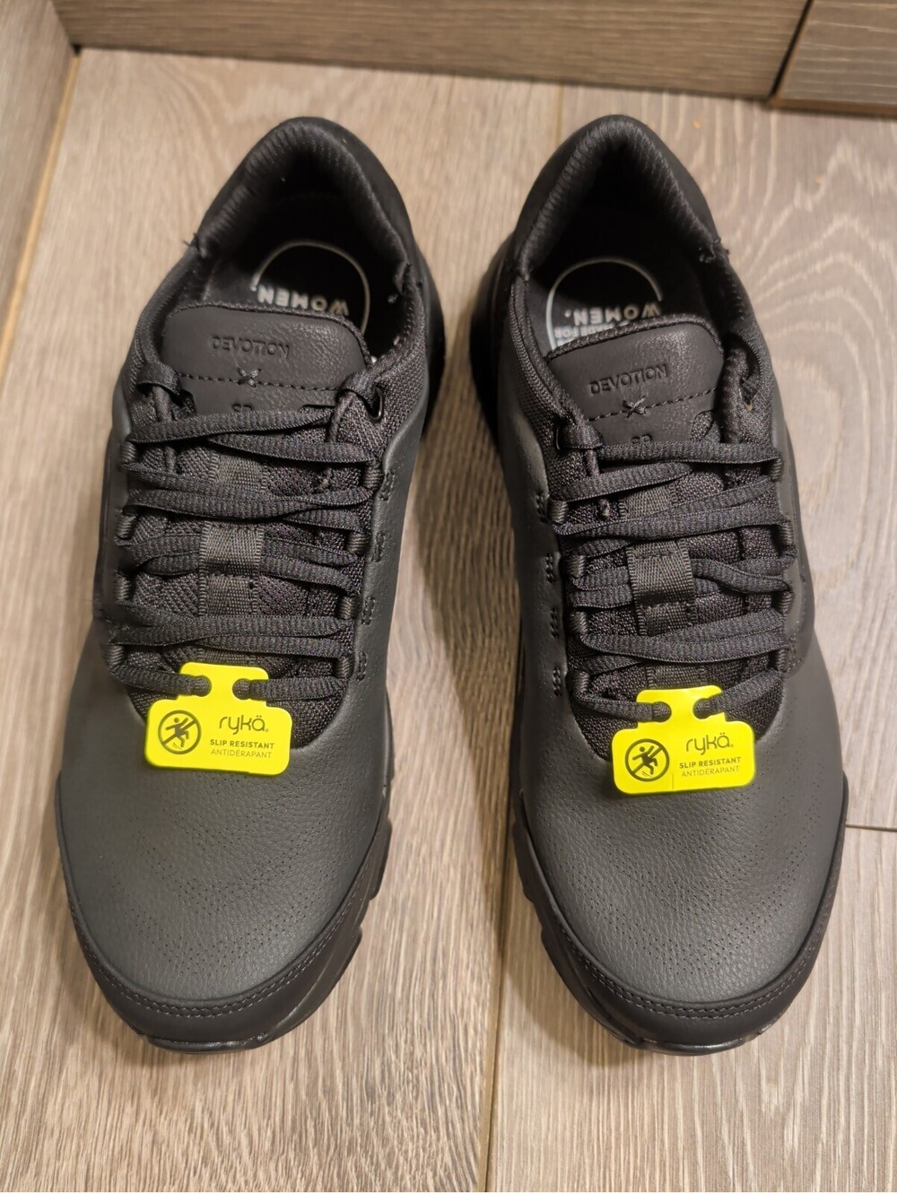 Ryka Devotion SR Women's Shoes SZ 9W Leather Slip Resistant - Picture 3 of 9